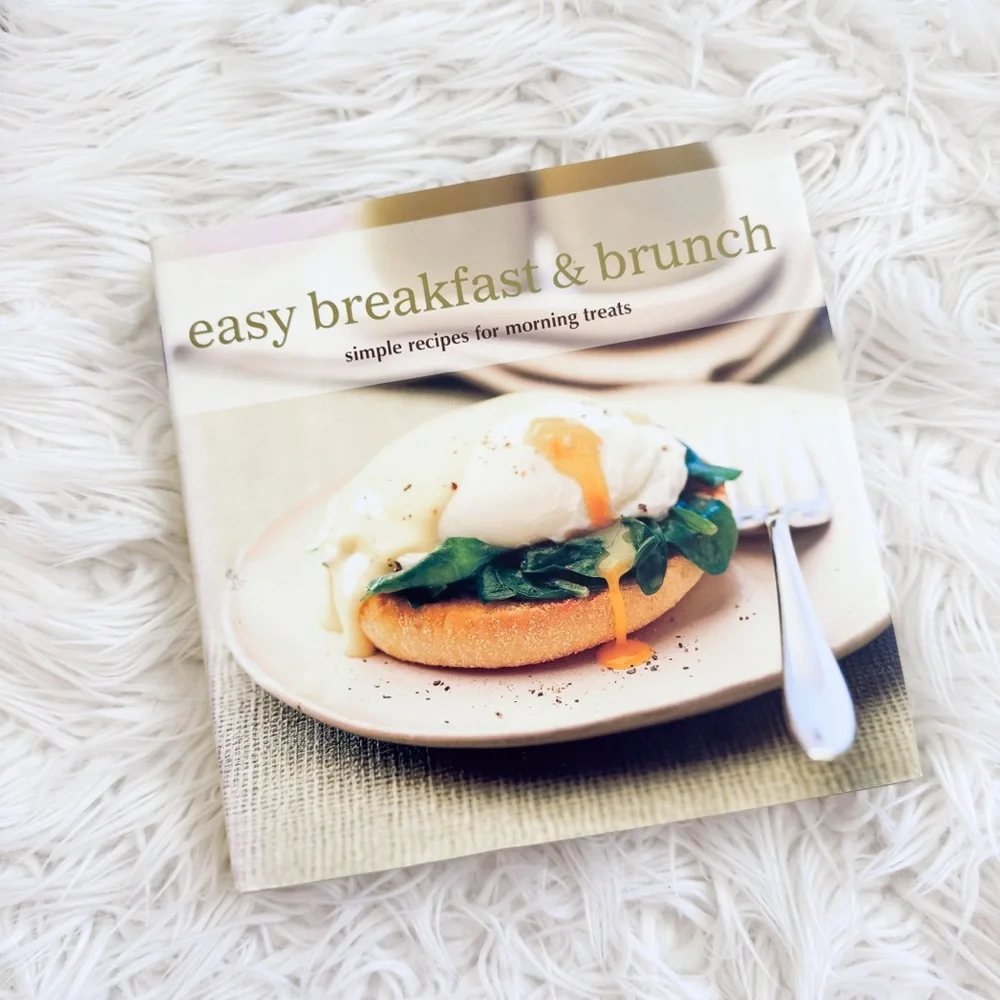 Crate & Barrel | Easy Breakfast & Brunch Hardcover Cookbook
